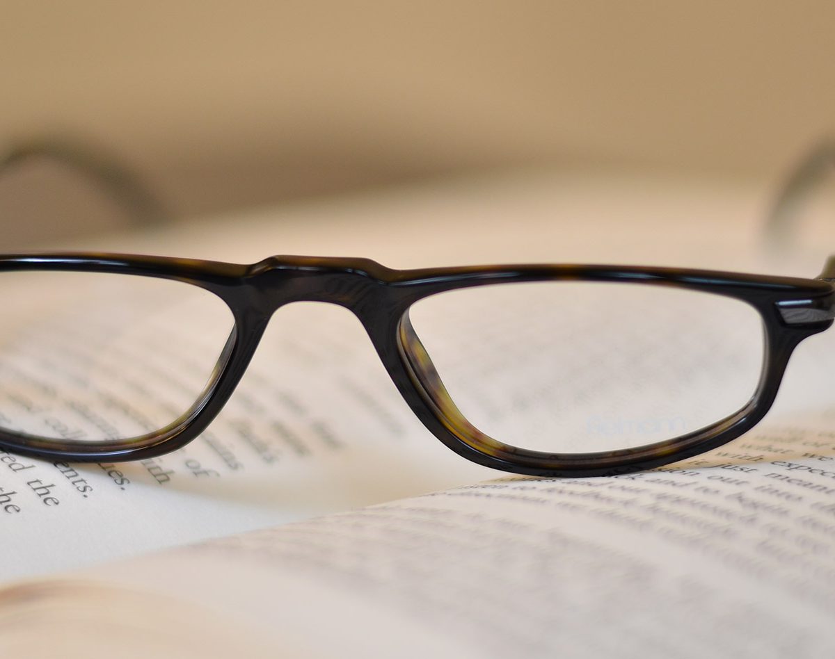 Gli occhiali da lettura